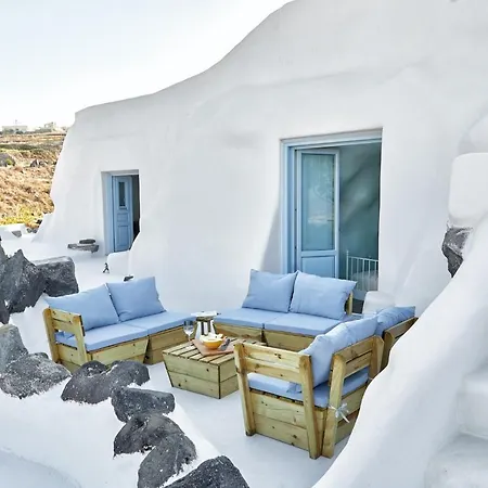 Blue Ion Cave House 别墅 Vourvoúlos